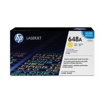 HP 648A original yellow LaserJet toner cartridge