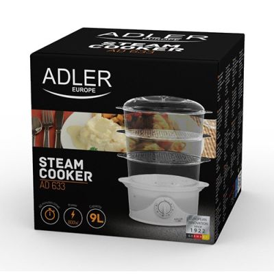 5. Adler AD 633 9 liter steamer