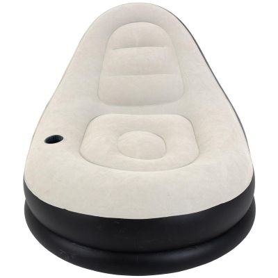 40. DELUXE INFLATABLE CHAIR WITH FOOTREST 125x100x85CM 22321