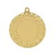 4. Gold medal with space for a 25 mm emblem - steel medal
