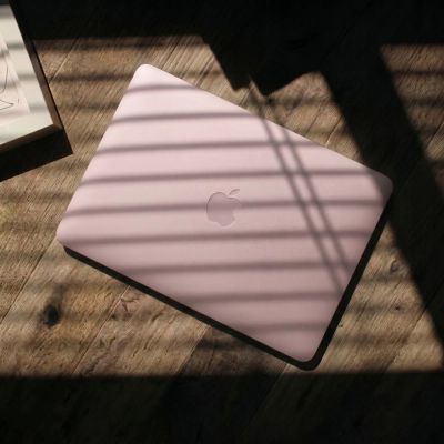 7. Tech-Protect Softshell Case for MacBook 13" 2026 - Matte Pink