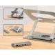 7. UNITEK LAPTOP STAND + USB-C HUB, HDMI 1.4, 4K, PD 100W