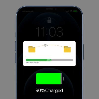 15. Baseus Tungsten USB - Lightning cable 2.4 A 1 m black (CALWJ-01)