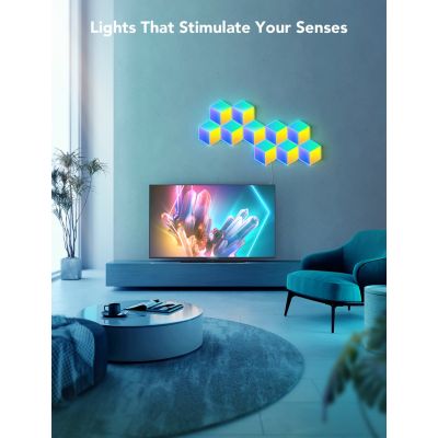 17. Govee H6066 Glide Hexa Pro; LED panels; RGBIC