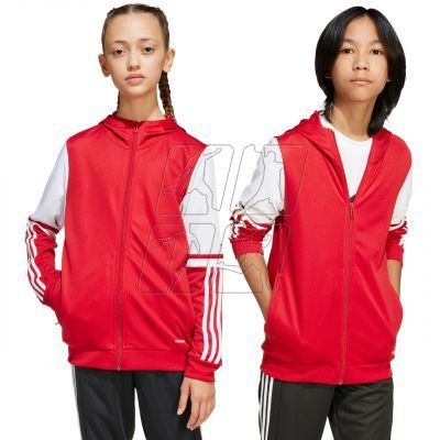 2. Adidas Squadra 25 Hoodie Jr JD4801 sweatshirt