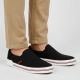 6. Men's slip-on sneakers, black, Filippo MTN7792