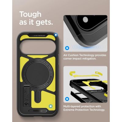 11. Spigen Tough Armor Mag MagSafe case for Google Pixel 11 - black