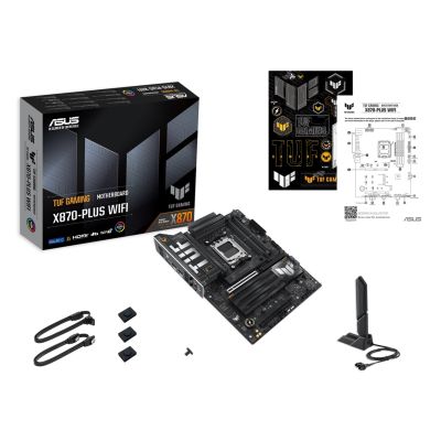 8. ASUS TUF GAMING X870-PLUS WIFI Motherboard