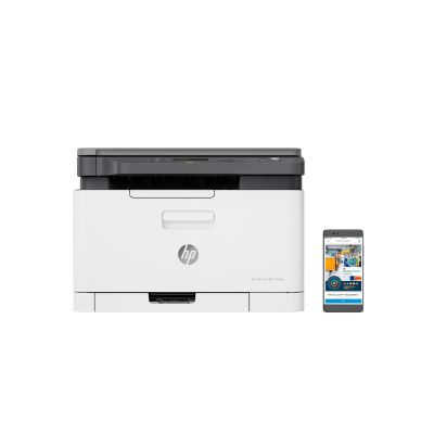 8. HP Color Laser MFP 178nw 4ZB96A (laser, color laser; A4; Flatbed scanner)