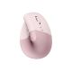 57. Logitech Lift Vertical Pink mouse