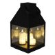 LANTERN ADVENT LANTERN RORATY LED 25CM 3 CANDLES