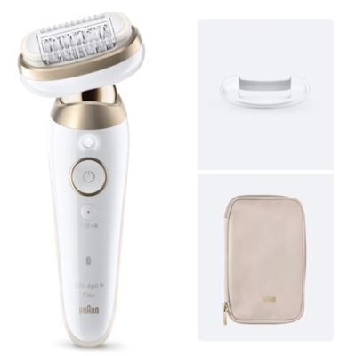 2. Braun Silk-épil 9 Silk·épil 9 Flex 40 tweezers Gold, White