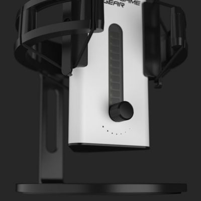 7. Endgame Gear XSTRM Black, White Microphone for PC