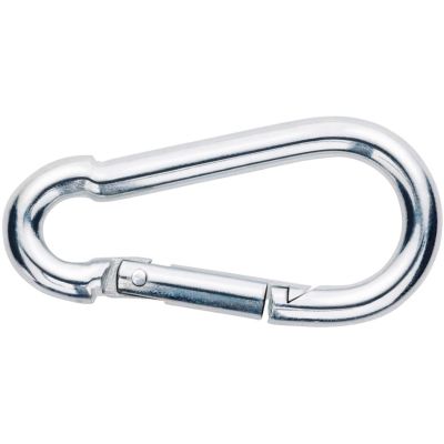 10. STEEL CARABINER 10 PCS BLACK + DECKER