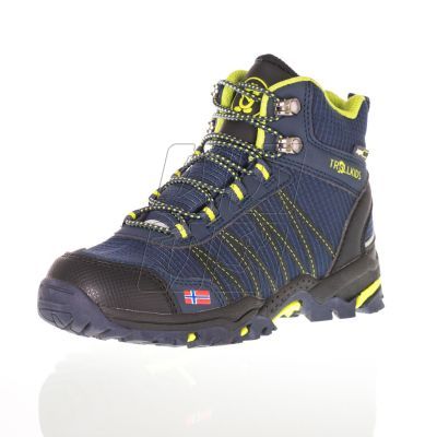 4. Trollkids Kids Trolltunga Hiker Mid JR 156-100 shoes