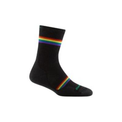 Darn Tough Prism Micro Crew Lightweight women's socks with Cushion - black size: m