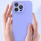3. Silicone case iPhone 14 Plus silicone case purple
