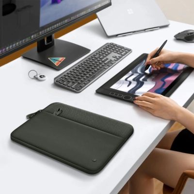 8. Tech-Protect Sleeve Laptop Bag 15-16 - Green