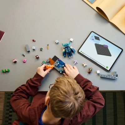11. LEGO Minecraft 21274 Encounter with the Warden