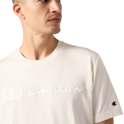 16. Men's Champion SS Tee Cream 220273 WW056