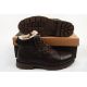 10. Wrangler men's shoes Gillen Fur brown insulated ankle boots fashionable
