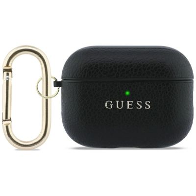 Guess Grained Classic Logo case for AirPods Pro 3 - black