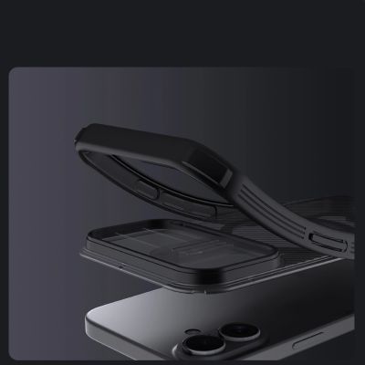 10. Nillkin CamShield Pro MagSafe Compatible Case for iPhone 17 - Transparent Black