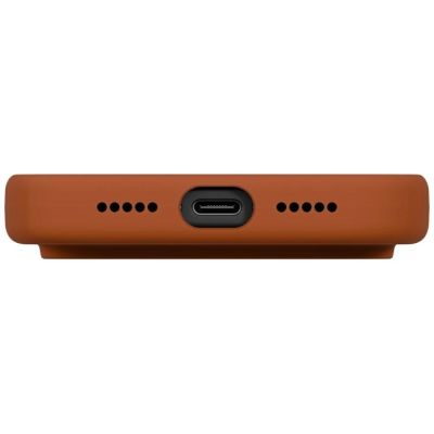 5. Uniq Lino iPhone 17 Pro Magclick Charging Case - Orange