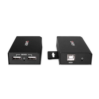 4. Lindy 43408 AV Extender AV Transmitter and Receiver Black