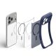 6. Spigen Ultra Hybrid MagSafe Case for iPhone 18 Pro / 17 Pro - Dark Blue