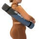 13. YOGA AND FITNESS MAT TPE ANTI-SLIP BLACK AND BLUE ENERO FIT