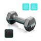 7. Meteor 2x5 kg cast iron dumbbell set