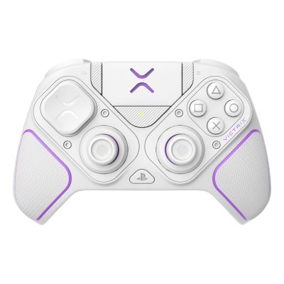PDP 052-002-WH Game Controller Purple, White RF/USB Gamepad Analog/Digital PC, PlayStation 4, PlayStation 5