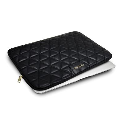 4. Guess Quilted cover for a 13" laptop - black
