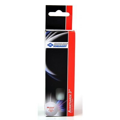 DONIC Avantgarde *** Table Tennis Balls 3 pcs white