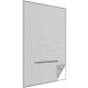 29. MOSQUITO NET WINDOW ROOF 140X170 WHITE POLYESTER + VELCRO TAPE