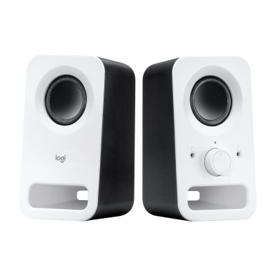 Logitech Z150 Multimedia Speakers, White Speakers