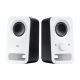 Logitech Z150 Multimedia Speakers, White Speakers