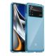 11. Outer Space Case for Xiaomi Poco X4 Pro 5G cover with a flexible frame blue