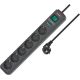 Brennenstuhl 1159710515 5 m power strip 6 x sockets Indoor Anthracite