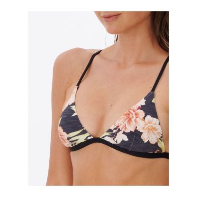 5. RIP CURL Sol Seeker Cross Back Tri Bra Black