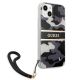 9. Guess GUHCP13MKCABBK iPhone 13 6.1" black/black hardcase Camo Strap Collection