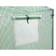 24. GREENHOUSE FOR TOMATOES AND CUCUMBERS 200x77x168-150CM PE GREEN