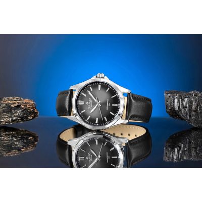 5. Giewont Elegance Sapphire Black Men's Watch GW5160-A2