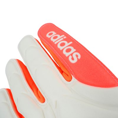 3. adidas Copa League Goalkeeper Gloves White and Orange JN5343
