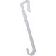 4. TRANSPARENT WREATH HOOK HANGER