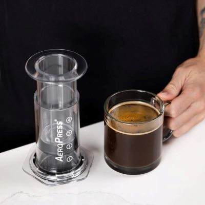 4. Aeropress Clear Coffee Maker