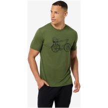 Men's SUPER.NATURAL M WANDER WHEEL TEE green
