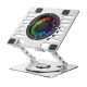 7. Wozinsky WDCX-X16-AS CoolBase RGB 360° cooling stand for laptop and tablet - silver