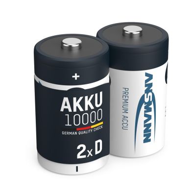 2. Ansmann NiMH battery, 10000 Mono D 9300 mAh 5030642